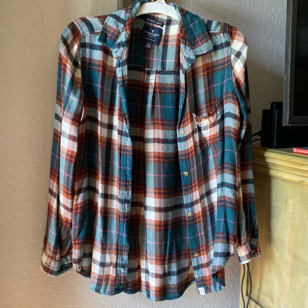American Eagle Boyfriend fit Flannel